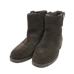 TORY BURCH トリーバーチ 31158556 WAYLAND SHORT BOOT スエード レザー ショートブーツ ファー  ブラウン系 8M レディース [240101546295]