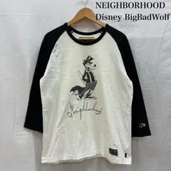 ネイバーフッド Disney ビッグバッドウルフ 092STWDN-CSM01 ラグラン Tシャツ メンズ M ISItems【USED】【古着】【中古】50152172のサムネイル