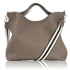 【新着商品】LASIEM(ラシエム) トートバッグ レディース 本革 ショルダーバッグ 通勤バッグ 通勤 ななめ掛け 仕事 ビジネスバッグ 大容量 肩掛け 牛革 おしゃれ シンプル ペットボトルが入る (アッシュブラウン)