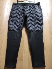 【3Lサイズ】ワークマン MIXダウンクロスシールドパンツ ブラック×ブラック