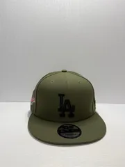 Newera ロサンゼルスドジャース ワールドシリーズ1988 9fifty スナップバックキャップ オリーブカラー