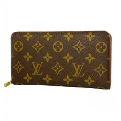 ルイ・ヴィトン(Louis Vuitton) ルイ・ヴィトン 長財布 モノグラム ポルトモネジップ M61727  ブラウンメンズ レディース