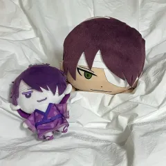 おまとめ価格) 銀魂 高杉 信介 ワン トーン ぬい おつかれ ぬいぐるみ キーホルダー ポーチ