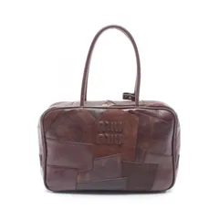 Miu Miu ミュウ ミュウ パッチワーク ボー ハンドバッグ