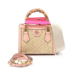 GUCCI グッチ ダイアナ ミニ バンブー トートバッグ