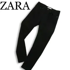 ZARA ザラ マン 現行タグ★ 通年 ストレッチ スキニー デニム パンツ ジーンズ Sz.31 メンズ 黒