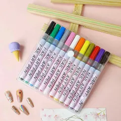 ネイル ネイルペン マニキュアペン 12色セット