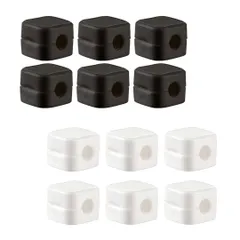 ケーブル収納 マグネット 6個セット 全2カラー マグネット式 ケーブルホルダー