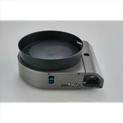 【3セット】カセットガススモークレス焼肉グリルやきまるスリム