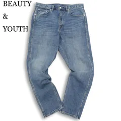 BEAUTY&YOUTH ユナイテッドアローズ 通年 USED加工★ ストレッチ デニム パンツ ジーンズ Sz.34 メンズ 大きいサイズ