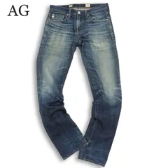AG エージー MATCHBOX★ USED加工 スリム ストレート デニム パンツ ジーンズ Sz.30 メンズ