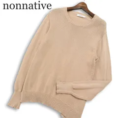 nonnative ノンネイティブ 通年 コットン★ ニット セーター クルーネック Sz.2 メンズのサムネイル