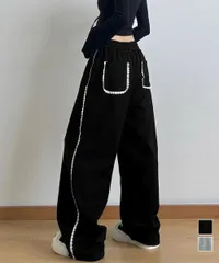 【日本倉庫即納】 スウェットパンツサイドレースラインパンツ