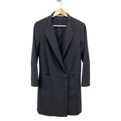 theory luxe(セオリーリュクス) コート サイズ38 M レディース - 黒 長袖/春/秋