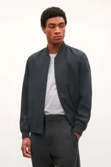 COS コス コットン ブルゾン ジャケット 48(L 100)サイズ ネイビー