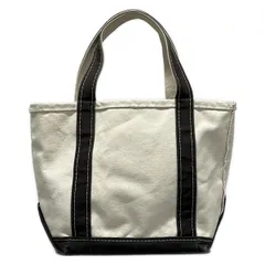 L.L.Bean(エルエルビーン) トートバッグ - アイボリー×カーキ