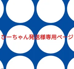 ひーちゃん様専用ページです。