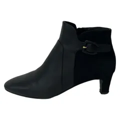 COLE HAAN(コールハーン) ショートブーツ 6B レディース - 黒 レザー