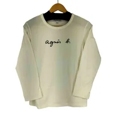 アニエスベー agnes b. ロゴプリント L/S Tシャツ レディース  T2