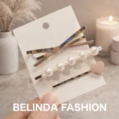 パールヘアピンセット2種
