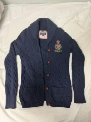 ポロ ニット カーディガン