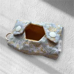 ポータブルティッシュケース 花柄