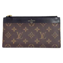 LOUIS VUITTON(ルイヴィトン) 長財布 モノグラム スリムパース M80348 - レザー、牛革