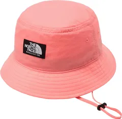 ザ・ノース・フェイス THE NORTH FACE アウトドア キャンプサイドハット ジュニア 子ども 帽子 ロゴ お出かけ シンプル 通気性 公園 外遊び 林間学校 あご紐取り外し可能 レジャー 遠足 ハイキング  NNJ02524 CH コーラルクラッシュ