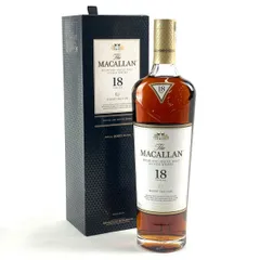 マッカラン MACALLAN 18年 シェリ―オークカスク 2020 700ml スコッチウイスキー シングルモルト 【古酒】