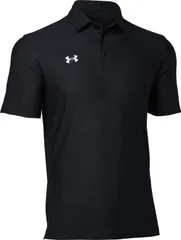 アンダーアーマー UNDER ARMOUR UA チーム アーマー ポロ メンズ レディース 半袖シャツ トップス トレーニングウェア ショートスリーブ 吸汗 抗菌 防臭 ドライ 運動 シンプル  1384776 001 BLACK