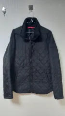 ZARA ザラ マン ブラック キルティング ジャケット XL(100) レディース(88)