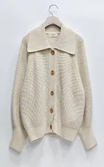 スタジオトムボーイ ワイド カラ カーディガン