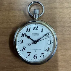 【稼働】SEIKO 懐中時計 6110-0010