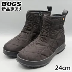 【新品】BOGS スノーブーツ ブラック JP24cm スノーデイ ロー レディース/女性用 72239 ボグス (bg73)