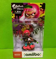 【新品・未開封品】amiibo ガール【ネオンピンク】　スプラトゥーン　シリーズ