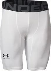 アンダーアーマー UNDER ARMOUR バスケット UA ヒートギア コンプレッション ショーツ メンズ スパッツ インナー アンダーウェア ボトムス 吸汗速乾 通気性 涼しい 抗菌防臭 部活 クラブ ドライ 夏  1371948 100 WHITE