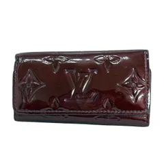 LOUIS VUITTON(ルイヴィトン) キーケース モノグラムヴェルニ ミュルティクレ4 M93517 アマラント レザー