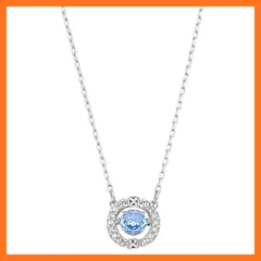 【新品】 [スワロフスキー] SWAROVSKI Sparkling Dance Round ダンシングクリスタル クリスタルパヴェ ラウンド ネックレス ペンダント 5279425 [並行輸入品] 0