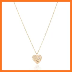 【新品】 [グロッセ グラッセ] Amour ハートネックレス ゴールド GA21554 0