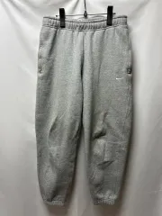 正規品/S NIKE ナイキ NRG ソロ スウッシュ グレー 起毛 フリース パンツ/ズボン