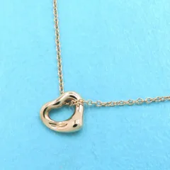 ティファニー オープンハートネックレス/7MM/現行  【無料ギフトラッピング】【Aランク】【中古】