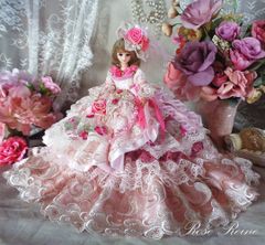 ベルサイユの薔薇 スウィートピンクのプリンセスミルフィーユドレス