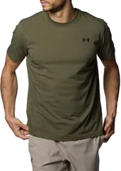 アンダーアーマー UNDER ARMOUR UA PERFORMANCE COTTON SHORT SLEEVE T-SHIRT メンズ 半袖Tシャツ 吸汗速乾 軽量 無地 トレーニング ストレッチ  1384805 390 MARINEODGREEN