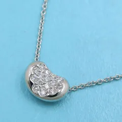 ティファニー ビーンダイヤネックレス  【無料ギフトラッピング】【Aランク】【中古】