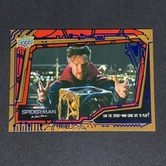 Benedict Cumberbatch / ベネディクト・カンバーバッチ 2023 Upper Deck Marvel Studios' Spider-Man No Way Home ベースカード The Amazing Spider-Man #36
