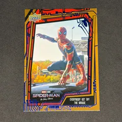 Spider-Man / スパイダーマン 2023 Upper Deck Marvel Studios' Spider-Man No Way Home ベースカード The Amazing Spider-Man #6