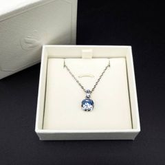 SV925 高品質 天然カラフルサファイア 約5.5mm フラワーペントップ 