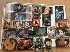 [匿名取引]鬼滅の刃 カード ステッカー 竈門炭治郎