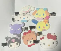 サンリオ ヘアクリップ ハローキティ クロミ シナモンロール など