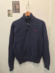 ポロ ラルフローレン ネイビー ニット
